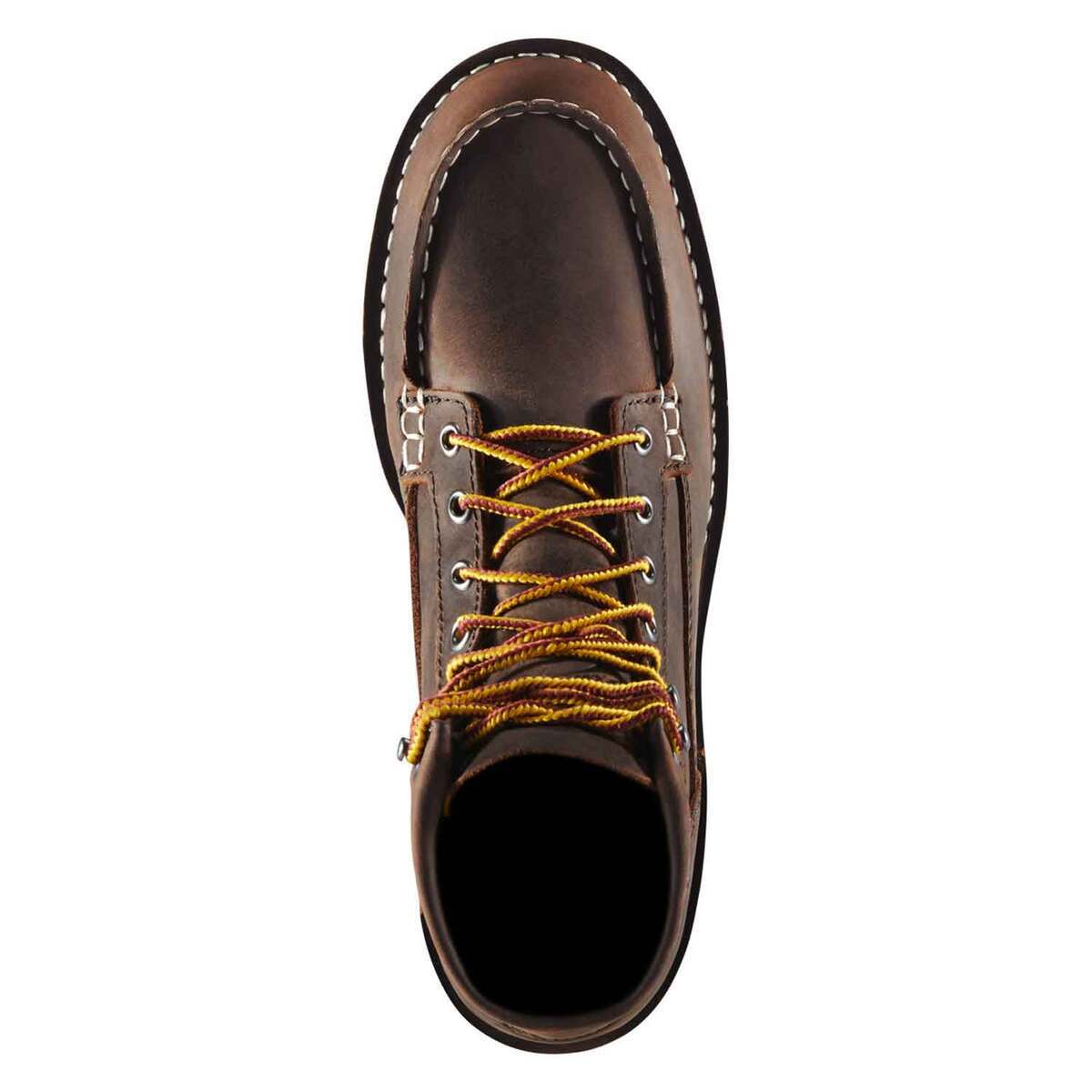 Danner Women's Bull Run Moc Steel Toe 6in Work Boots - Brown - Size 8.5 5 Danner Women's Bull Run Moc Steel Toe 6in Work Boots - Brown - Size 8.5