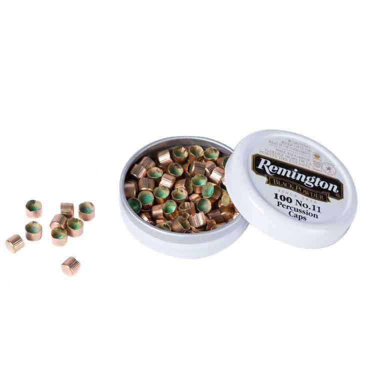 Remington Number 11 Percussion Caps 100-Pack