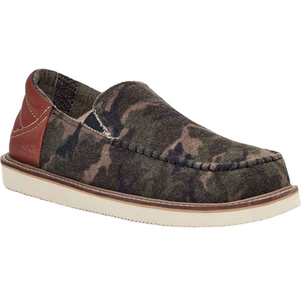 Sanuk Men's Cozy Vibe Low Slip On Shoes - Camo - Size 8