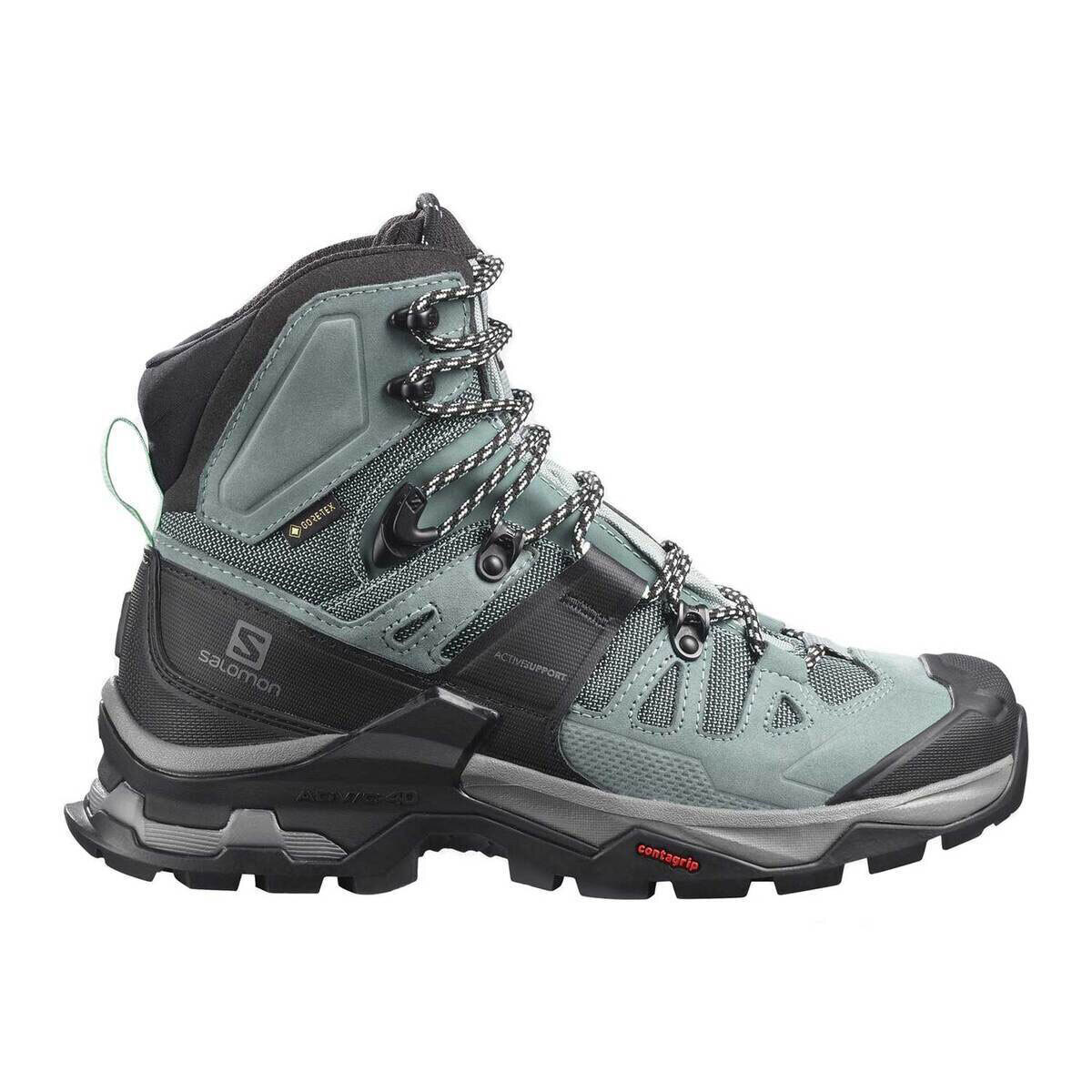 Salomon Women's Quest 4 GORE-TEX High Hiking Boots - Slate Trooper Opal Blue - Size 9