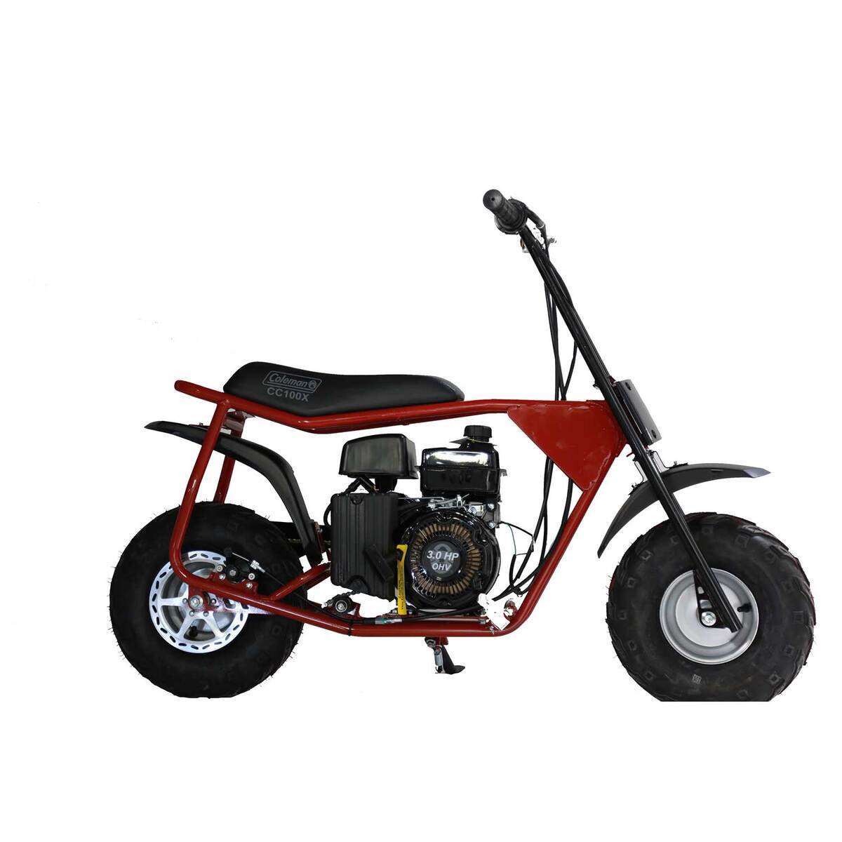 Coleman Powersports CC100X Mini Bike - Red 3 Coleman Powersports CC100X Mini Bike - Red