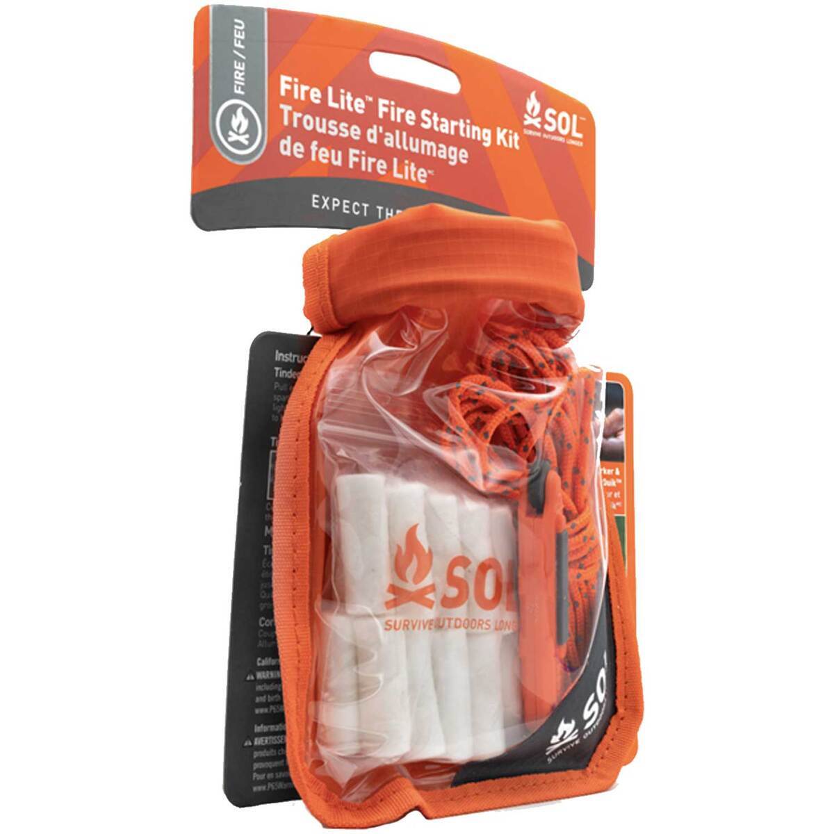 SOL Fire Lite Kit In Dry Bag 5 SOL Fire Lite Kit In Dry Bag