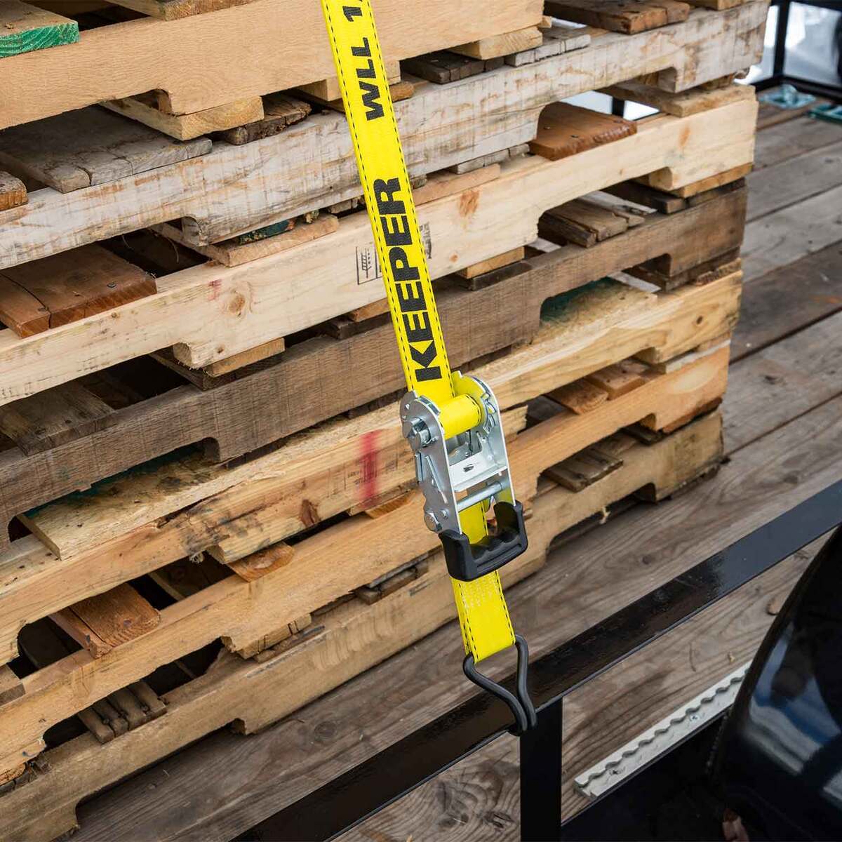 Keeper 1.75 inch High Tension Ratchet Tie Down - 15ft