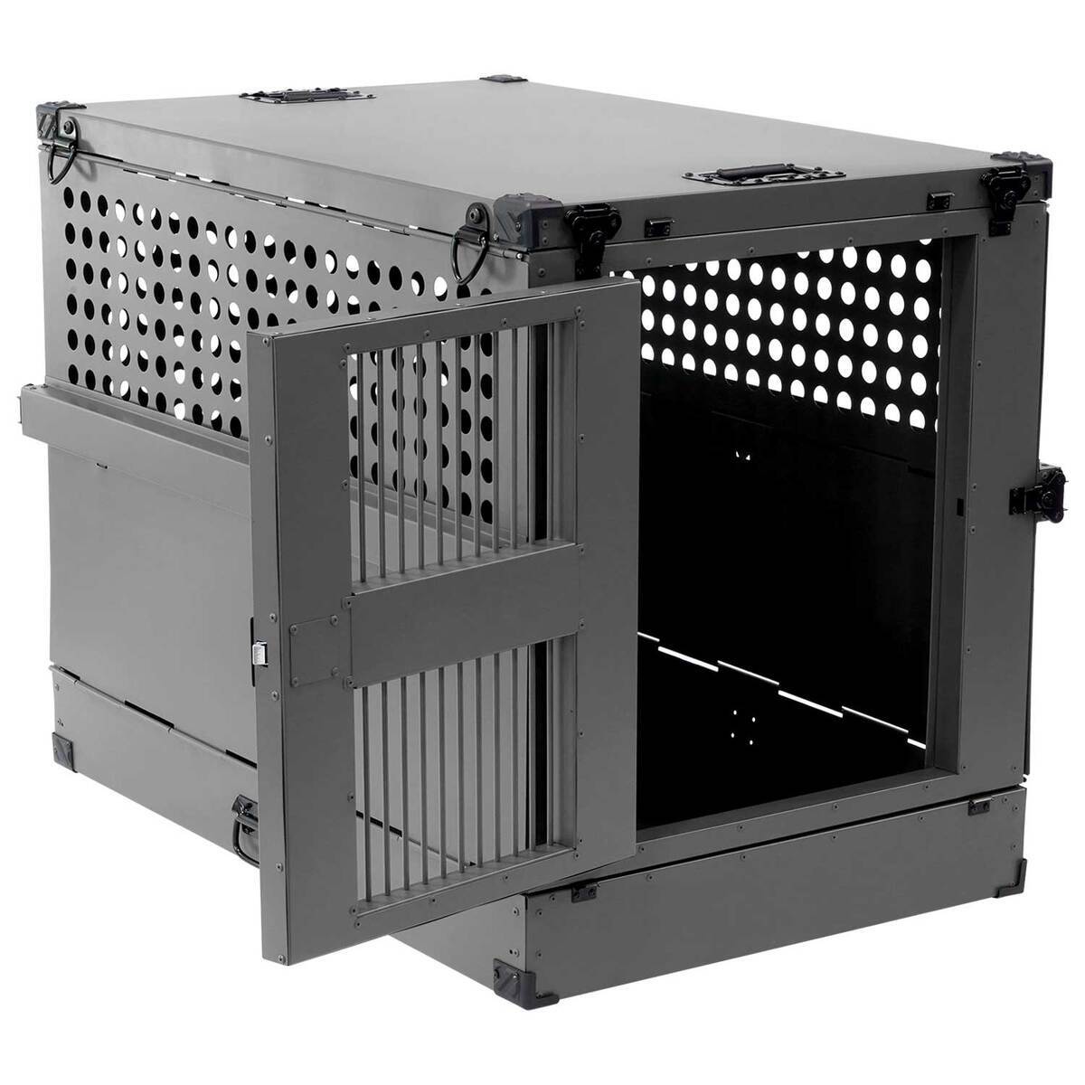 Hercules Aluminum Collapsible Dog Crate - 44in x 34in