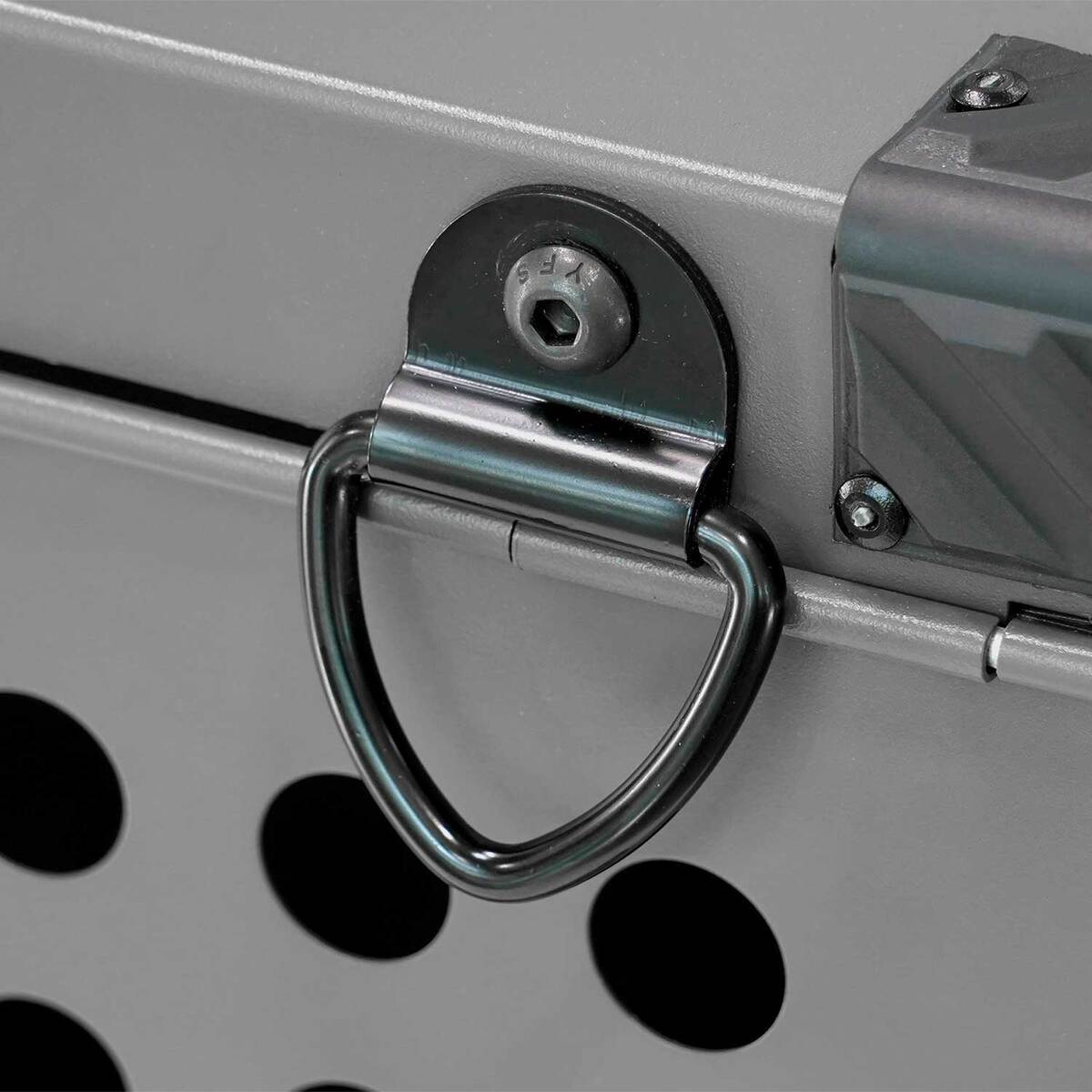 Hercules Aluminum Collapsible Dog Crate - 44in x 34in