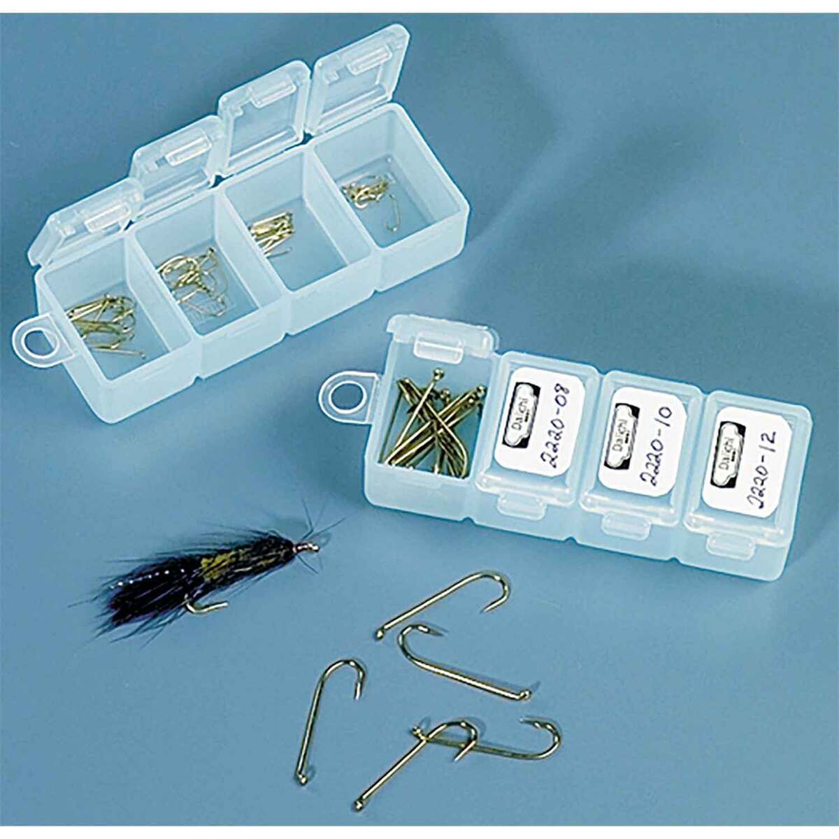 Daiichi 1720 Long-Bodied Nymph Multipack Fly Tying Hooks - Bronze, Size 6, 8, 10, 12, 40pk