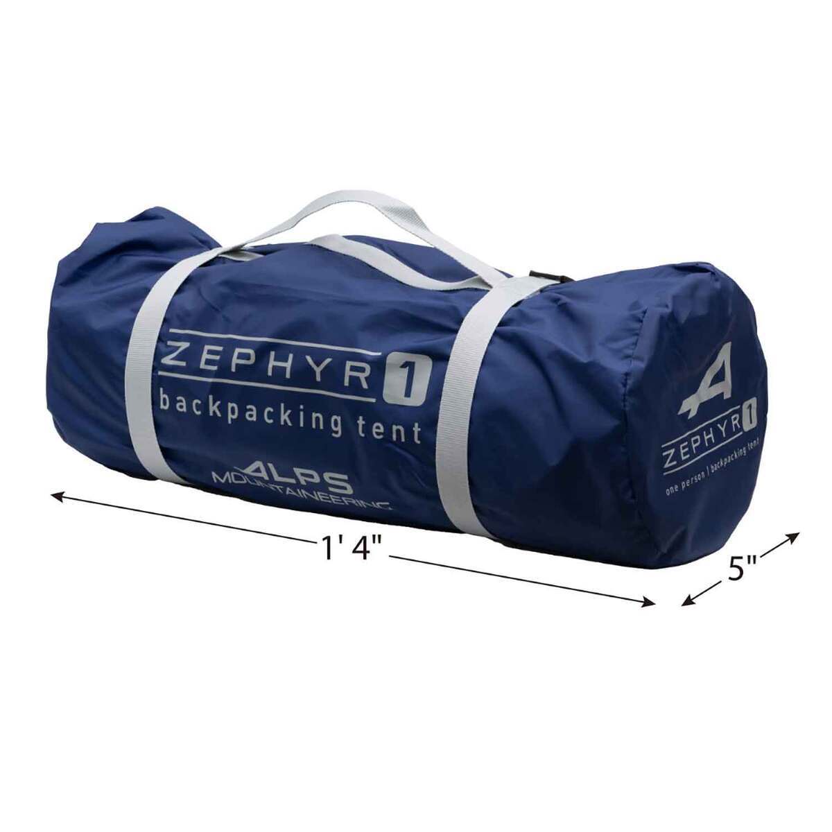 ALPS Mountaineering Zephyr 1-Person Backpacking Tent - Gray/Navy 5 ALPS Mountaineering Zephyr 1-Person Backpacking Tent - Gray/Navy