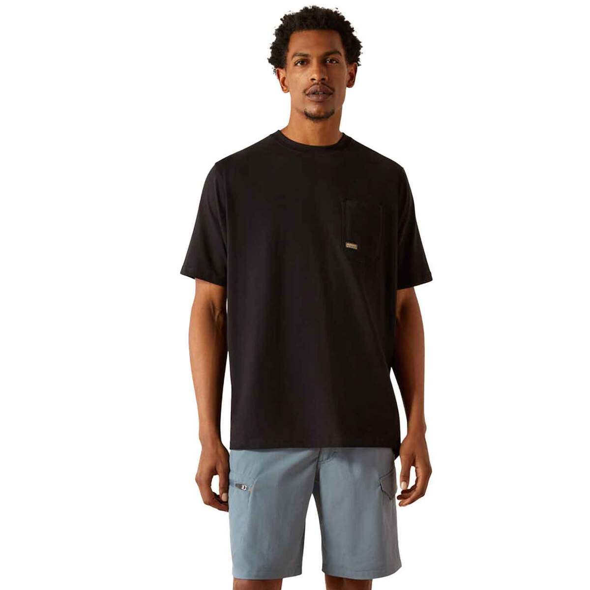 Ariat Men's Rebar Cotton Strong Hardhead Short Sleeve Work Shirt