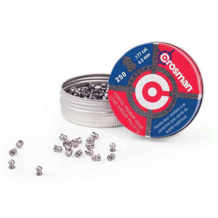 Crosman Copper Pointed Pellets 177 Caliber