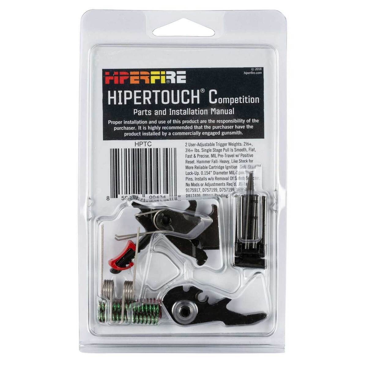 Hiperfire Hypertouch Competition AR Platform Single-Stage Trigger 3 Hiperfire Hypertouch Competition AR Platform Single-Stage Trigger