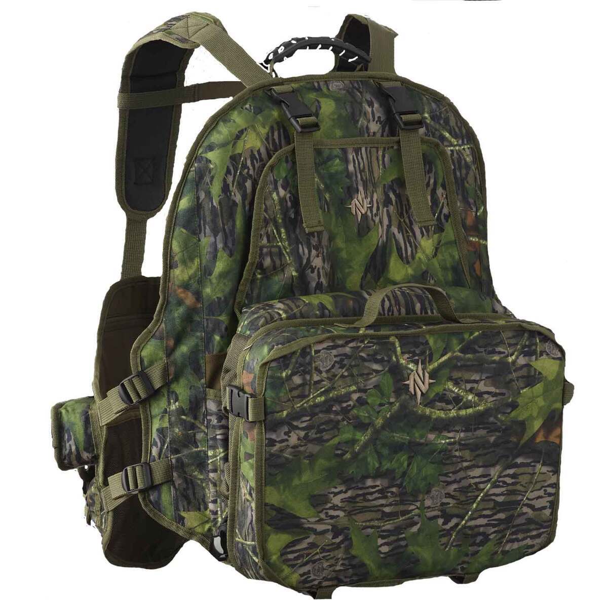 Nomad Men's Mossy Oak Shadow Leaf Bull Lounger Turkey Vest - One Size Fit Most 3 Nomad Men's Mossy Oak Shadow Leaf Bull Lounger Turkey Vest - One Size Fit Most