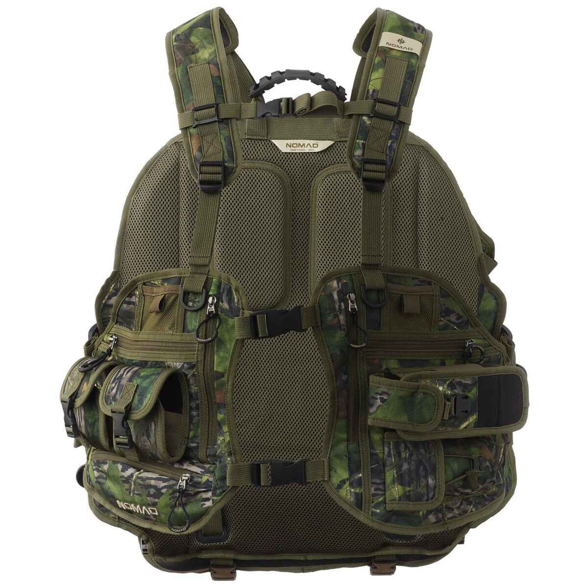 Nomad Men's Mossy Oak Shadow Leaf Bull Lounger Turkey Vest - One Size Fit Most 5 Nomad Men's Mossy Oak Shadow Leaf Bull Lounger Turkey Vest - One Size Fit Most