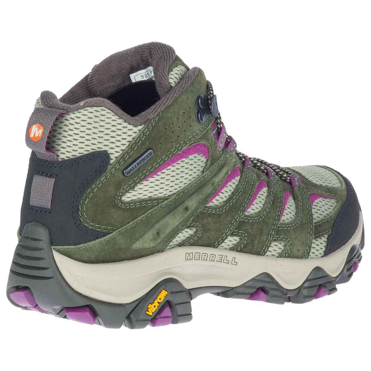 Merrell Women's Moab 3 Waterproof Mid Hiking Boots 5 Merrell Women's Moab 3 Waterproof Mid Hiking Boots
