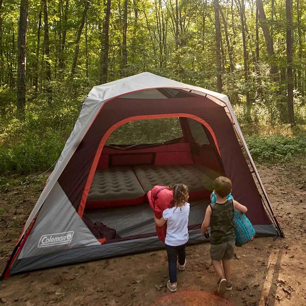 Coleman Skylodge 10-Person Instant Camping Tent - Blackberry 3 Coleman Skylodge 10-Person Instant Camping Tent - Blackberry