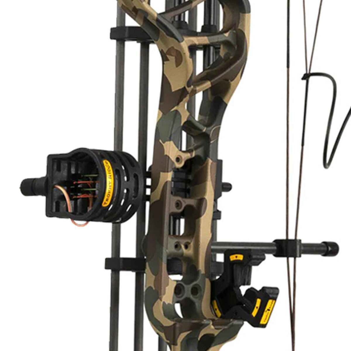 Bear Archery Legit 10-70lbs Right Hand Fred Bear Camo Compound Bow - RTH Extra Package