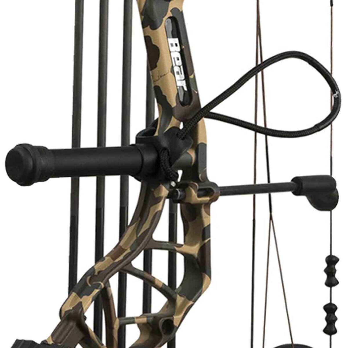 Bear Archery Legit 10-70lbs Right Hand Fred Bear Camo Compound Bow - RTH Extra Package 3 Bear Archery Legit 10-70lbs Right Hand Fred Bear Camo Compound Bow - RTH Extra Package