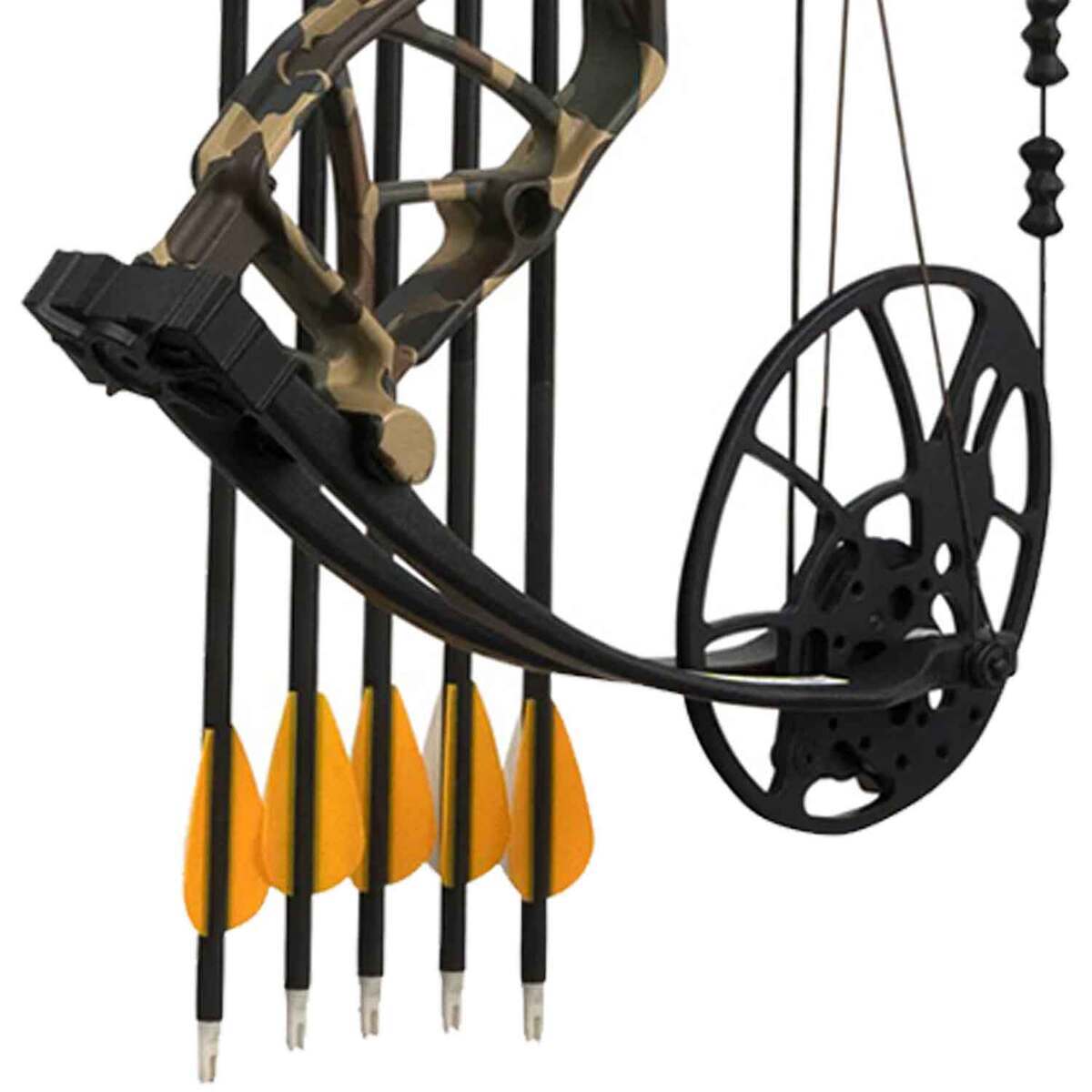 Bear Archery Legit 10-70lbs Right Hand Fred Bear Camo Compound Bow - RTH Extra Package 5 Bear Archery Legit 10-70lbs Right Hand Fred Bear Camo Compound Bow - RTH Extra Package