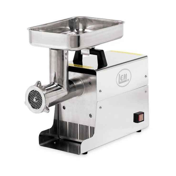 LEM Products Big Bite #12 - .75 Horsepower Stainless Steel Meat Grinder