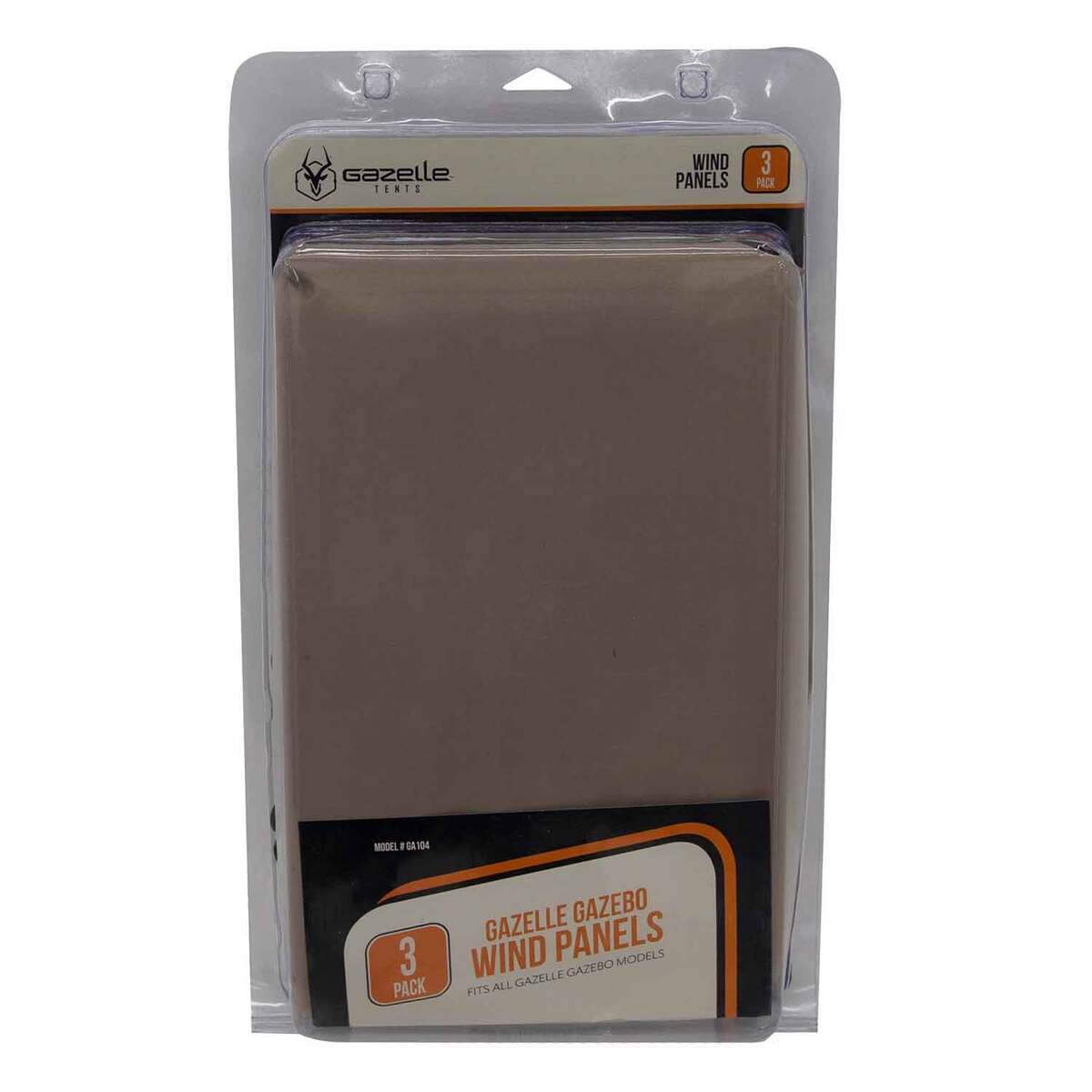 Gazelle 3-Pack Gazebo Wind Panels - Desert Sand