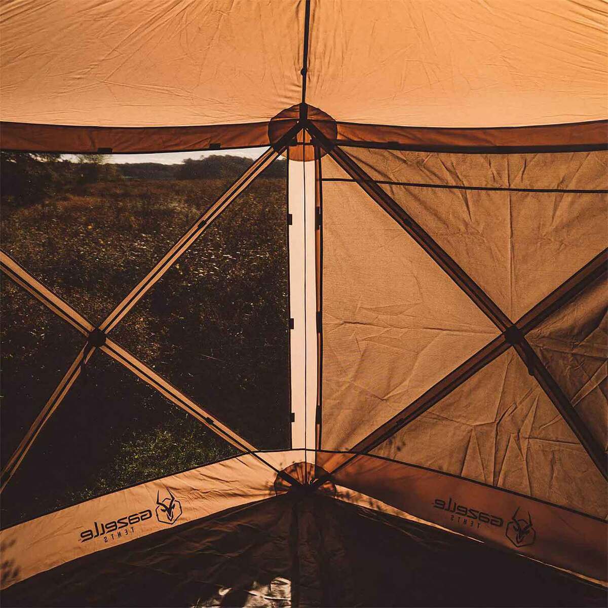 Gazelle 3-Pack Gazebo Wind Panels - Desert Sand 6 Gazelle 3-Pack Gazebo Wind Panels - Desert Sand