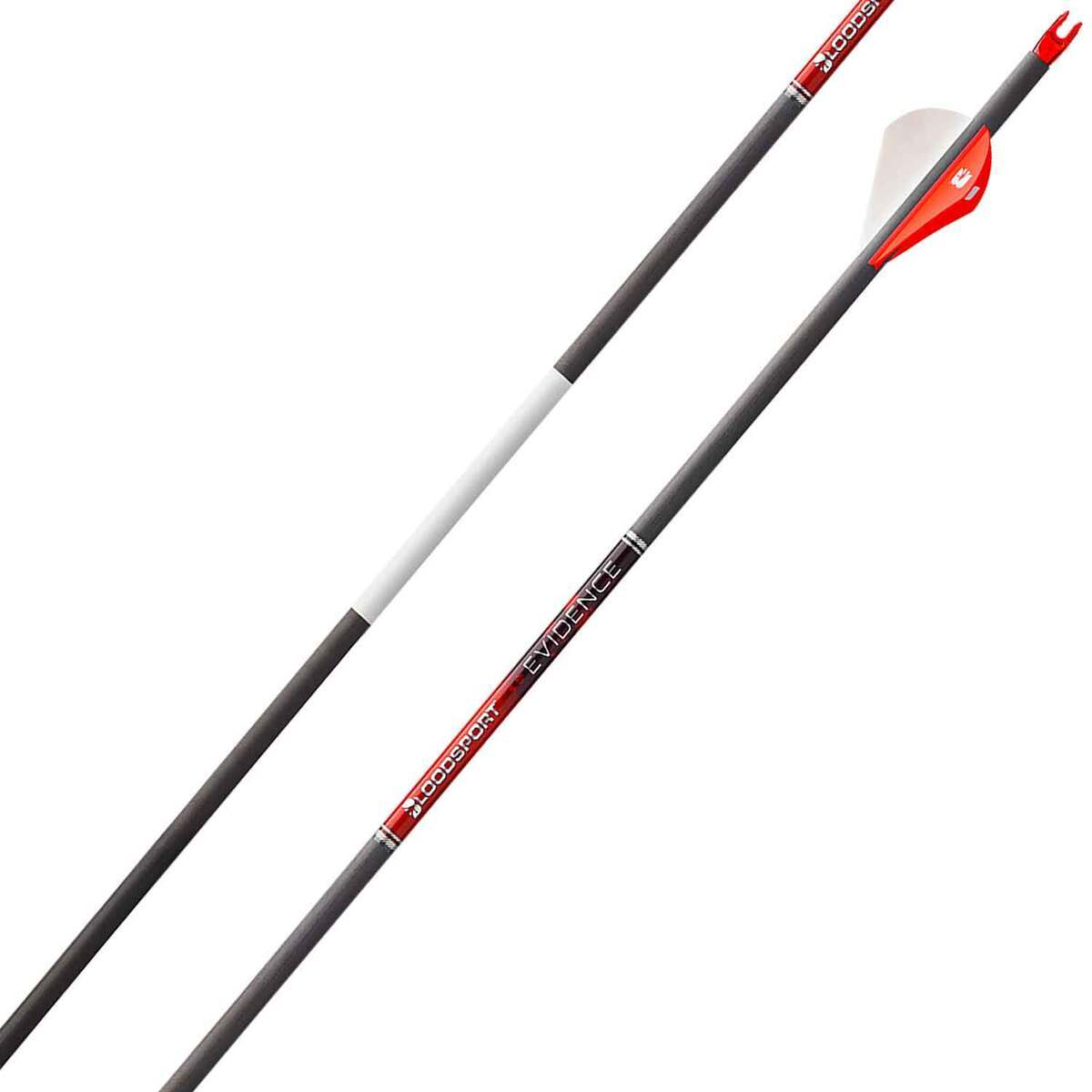 Bloodsport Evidence 400 Spine Carbon Arrows - 6 Pack