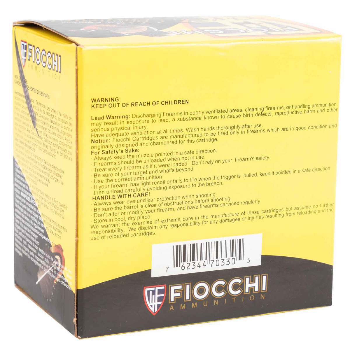 Fiocchi Golden Pheasant 20 Gauge 2-3/4in #6 1oz Shotshells - 25 Rounds