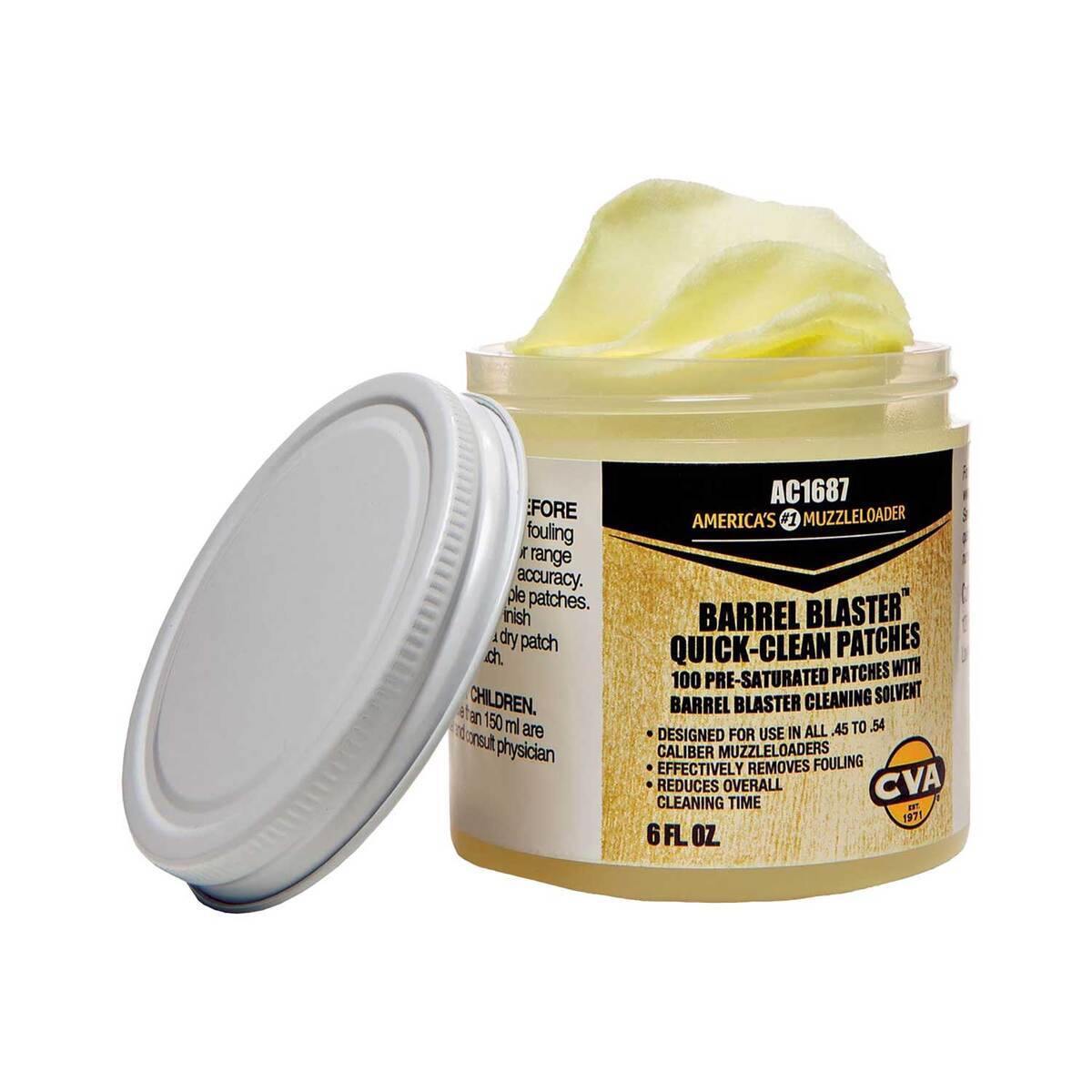 CVA Barrel Blaster Quick Clean Patches - 100 Pack