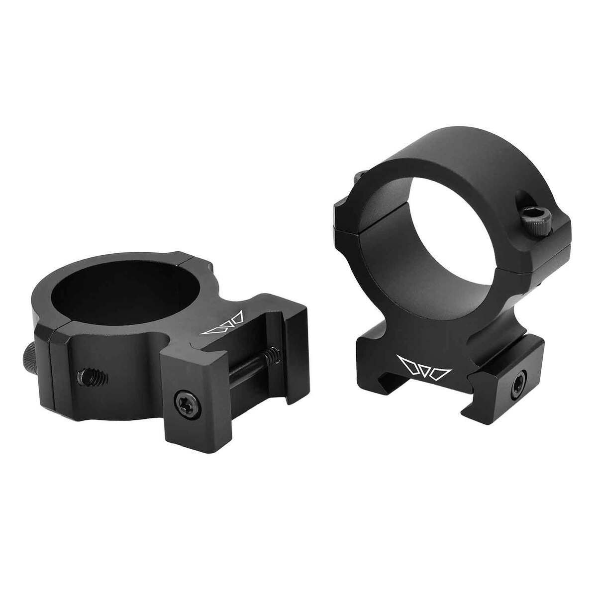 Warne Vapor Horizontal 30mm High Scope Rings - Matte Black
