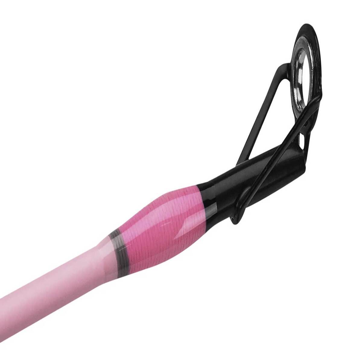 Profishiency Blush Micro Spincast Rod and Reel Combo - 5ft 10in, Medium Power, Fast Action, 2pc 4 Profishiency Blush Micro Spincast Rod and Reel Combo - 5ft 10in, Medium Power, Fast Action, 2pc