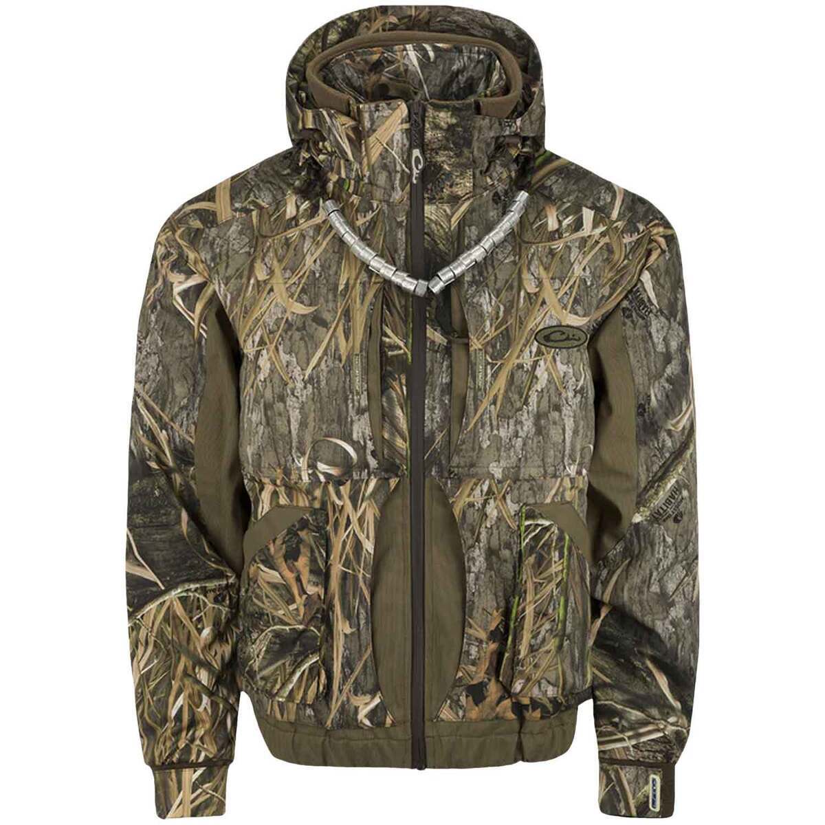 Drake Men's Mossy Oak Shadow Grass Habitat LST Reflex 3-in-1 Plus 2 Hunting Jacket