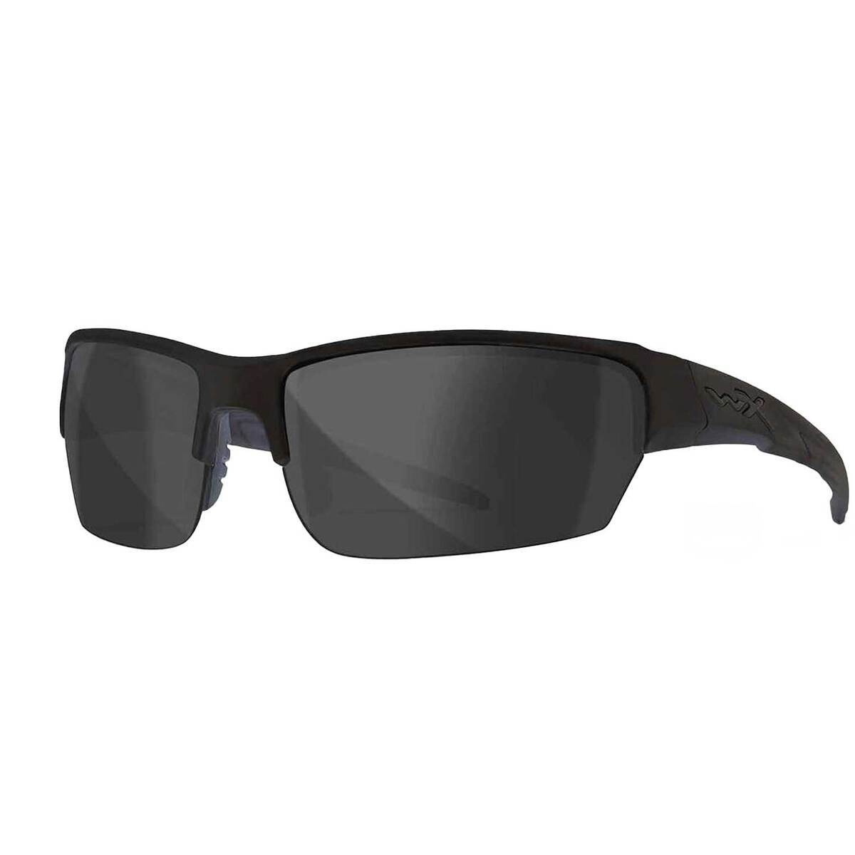 Wiley X WX Saint Shooting Glasses w/Interchangeable Lens - Matte Black Frame, Smoke Grey/Clear Lenses 4 Wiley X WX Saint Shooting Glasses w/Interchangeable Lens - Matte Black Frame, Smoke Grey/Clear Lenses