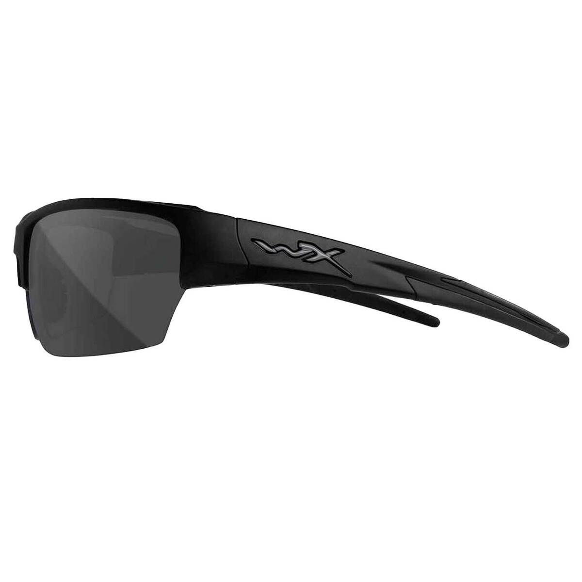 Wiley X WX Saint Shooting Glasses w/Interchangeable Lens - Matte Black Frame, Smoke Grey/Clear Lenses 5 Wiley X WX Saint Shooting Glasses w/Interchangeable Lens - Matte Black Frame, Smoke Grey/Clear Lenses