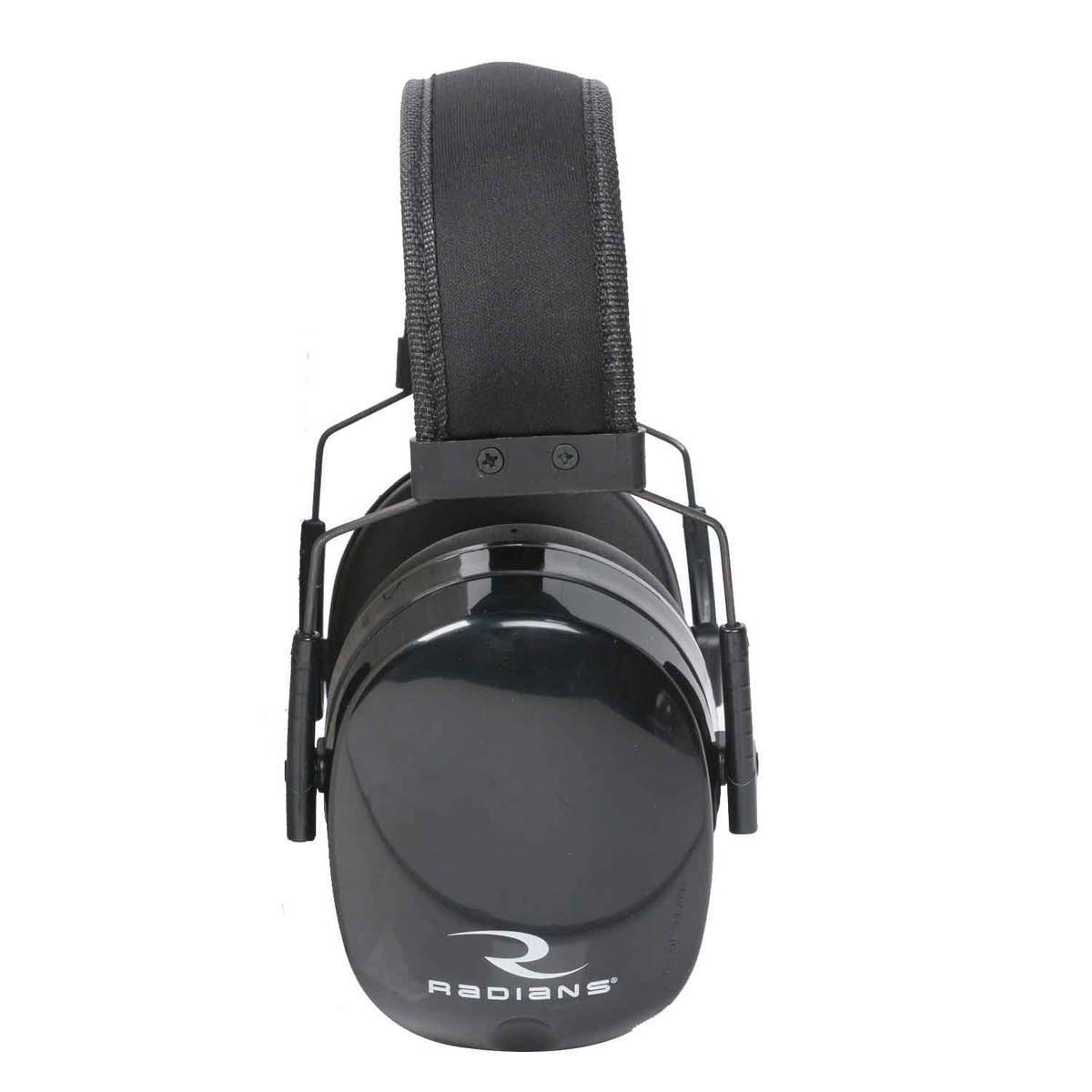 Radians Maximus Passive Muffs Plus Passive Earmuff - Black