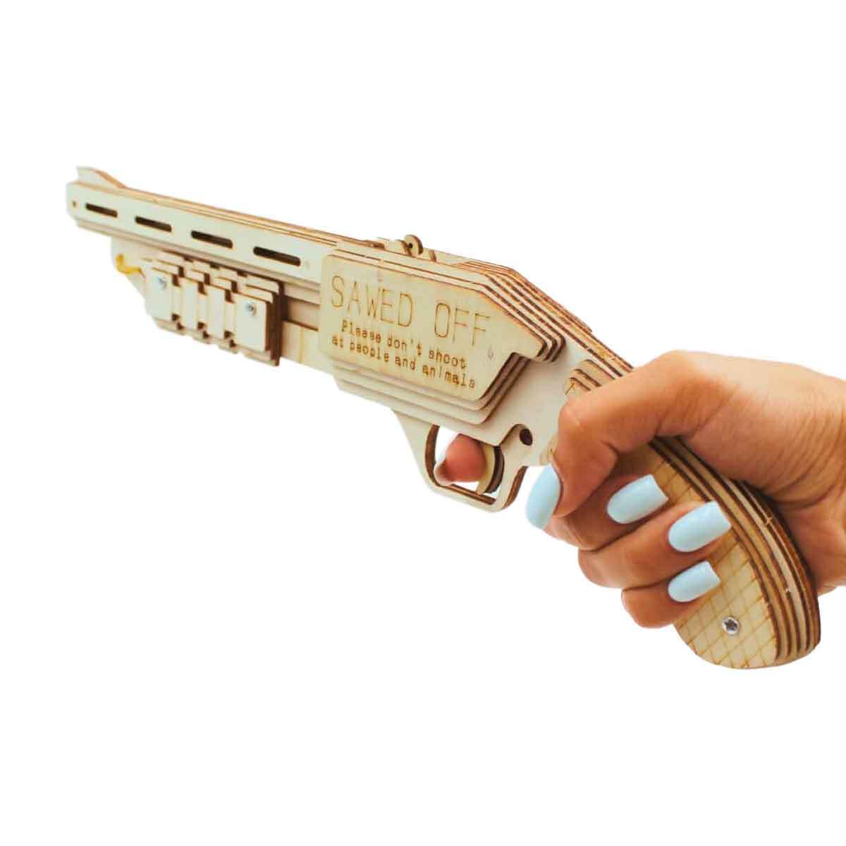 Caliber Gourmet Wood Shotgun Puzzle 3 Caliber Gourmet Wood Shotgun Puzzle