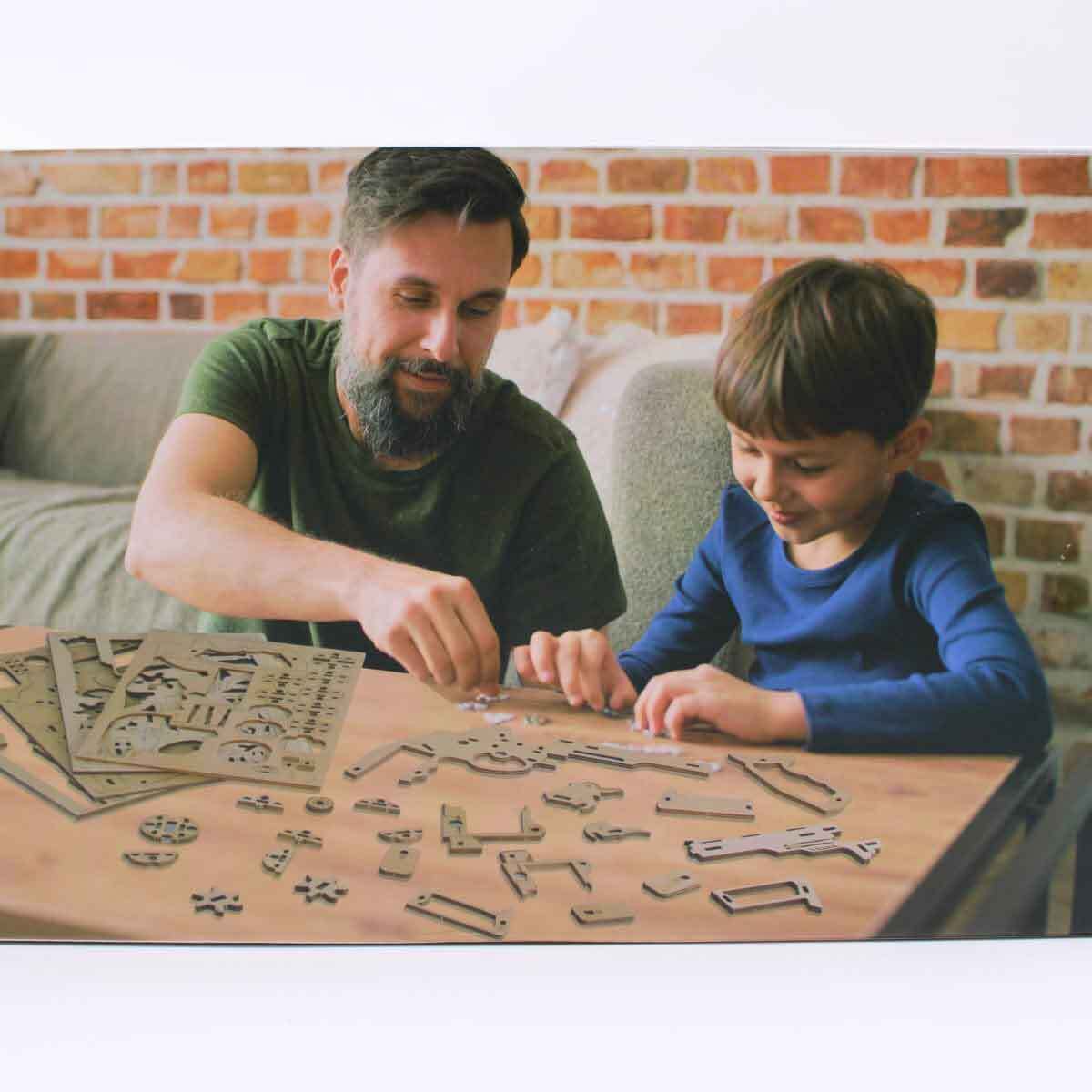 Caliber Gourmet Wood Shotgun Puzzle 5 Caliber Gourmet Wood Shotgun Puzzle