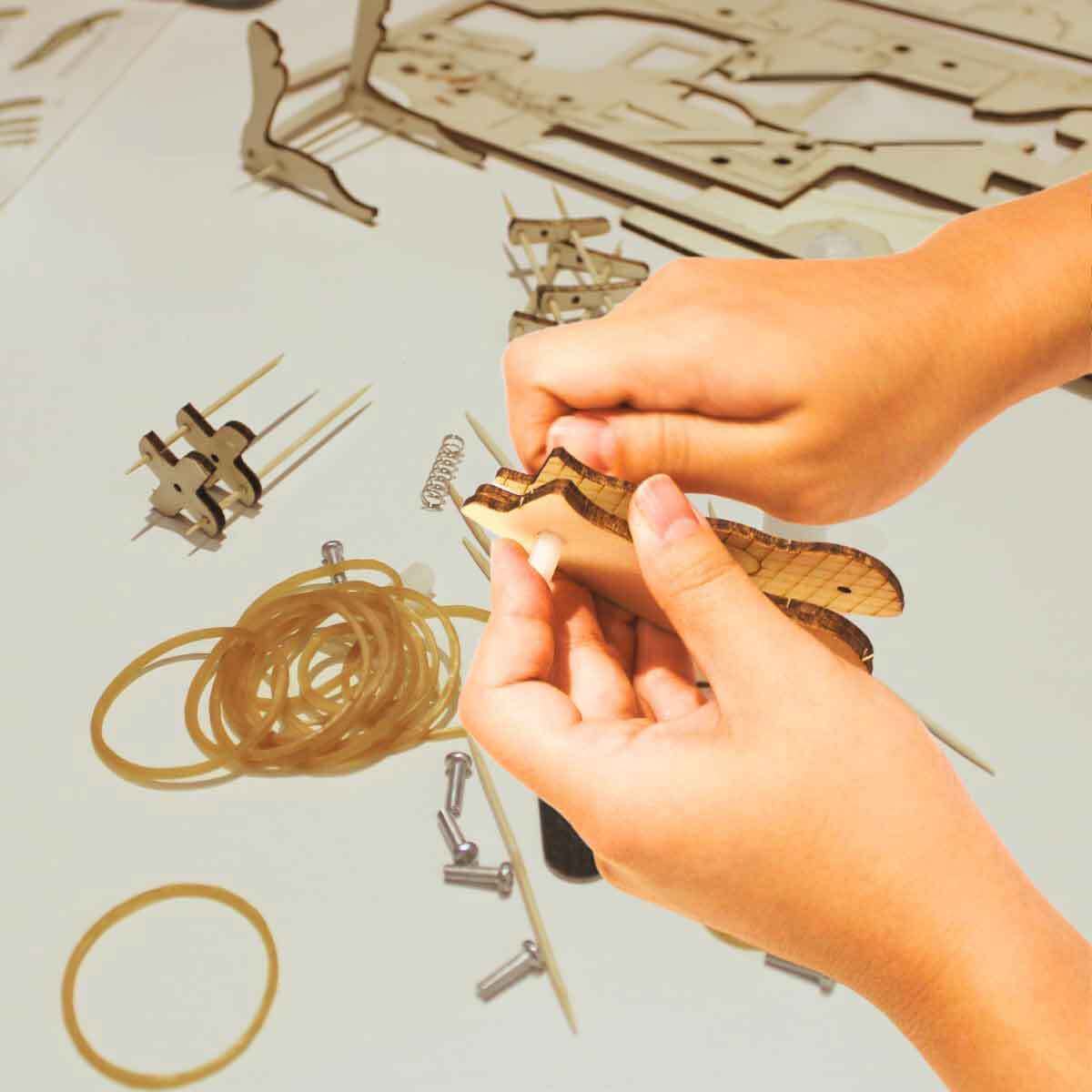 Caliber Gourmet Wood Shotgun Puzzle 6 Caliber Gourmet Wood Shotgun Puzzle