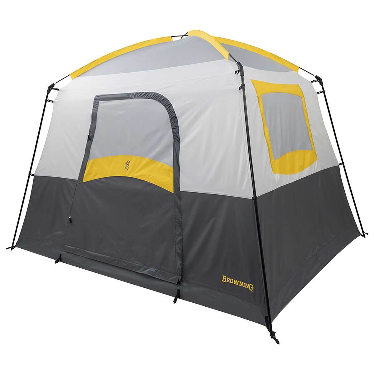 Browning Big Horn 5 Person Camping Tent - Charcoal/Gray