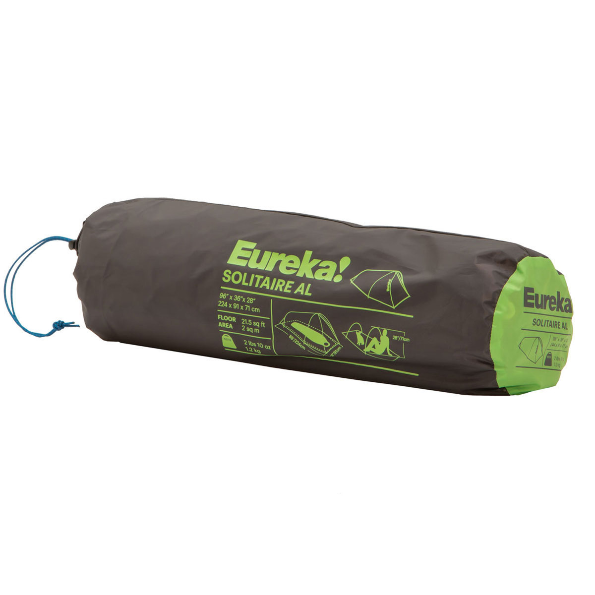 Eureka! Solitaire AL 1-Person Backpacking Tent - Green