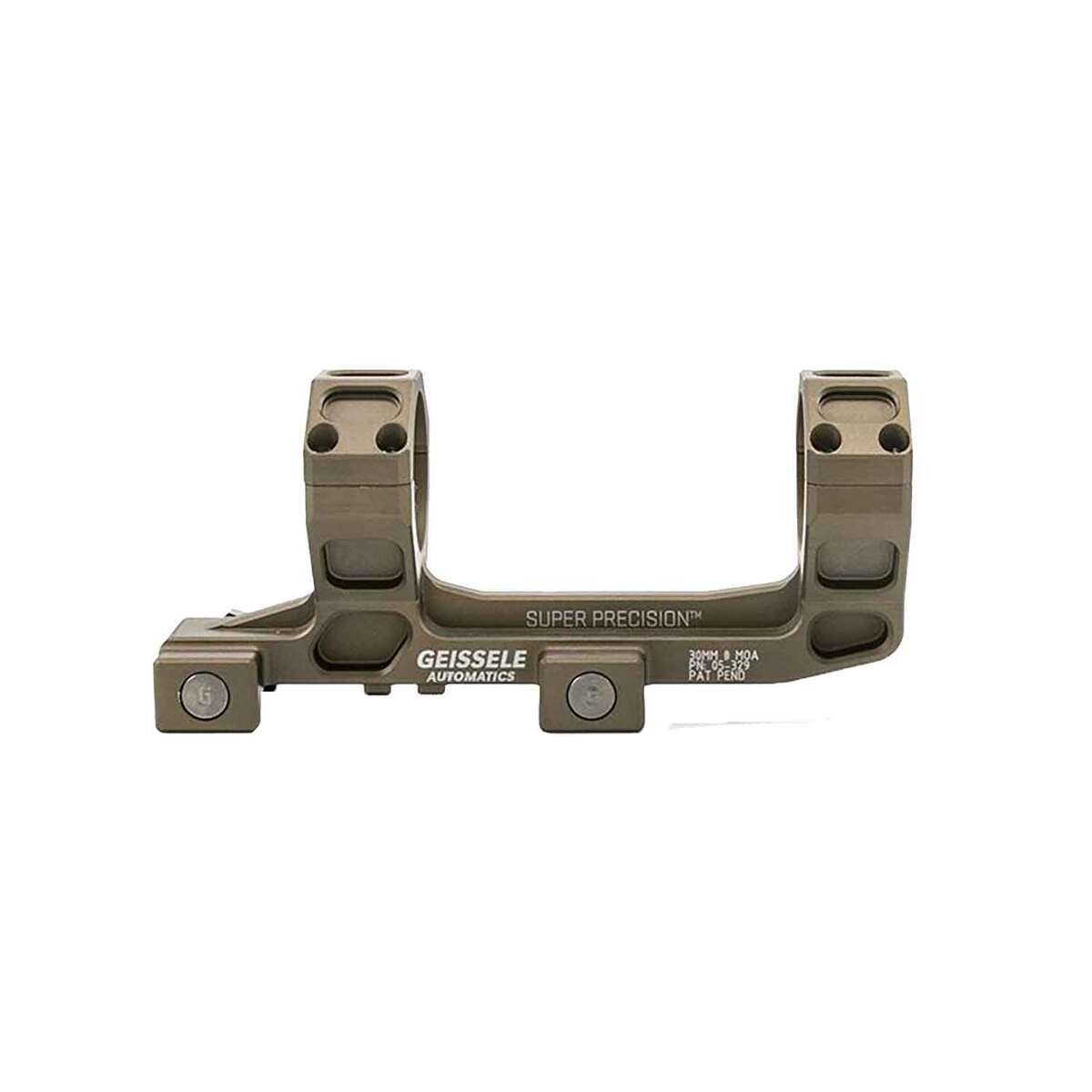 Geissele Super Precision Scope Mount 30mm Rings/Base Combo - Desert Dirt