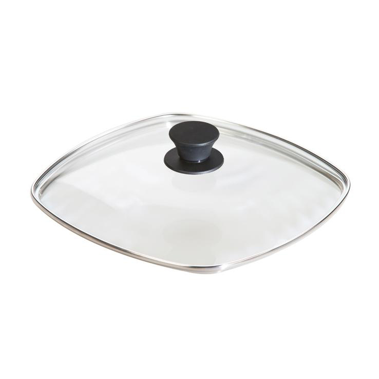 Lodge 10.5 Inch Square Glass Lid