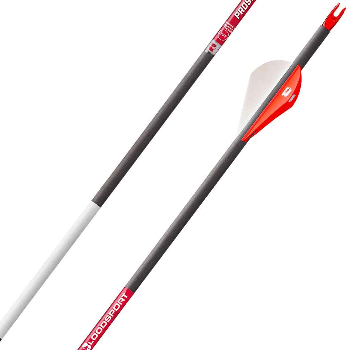 Bloodsport Prosecutor 300 Spine Carbon Arrows - 6 Pack