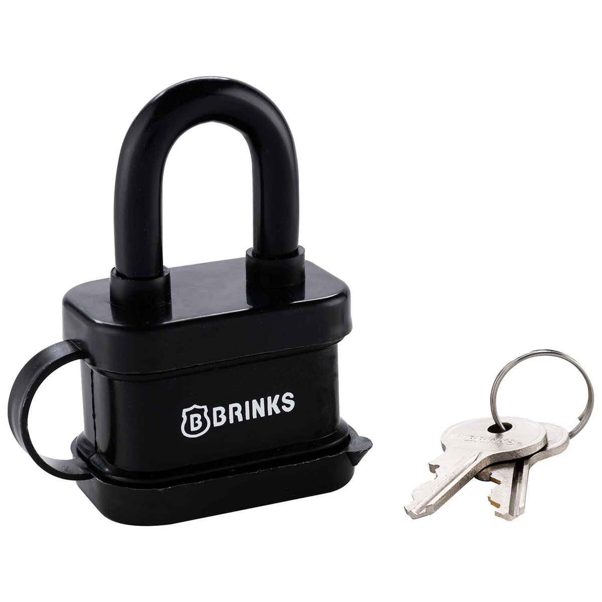 Brinks 40mm Laminated Steel Weather Resistant Padlock - 3 Pack 3 Brinks 40mm Laminated Steel Weather Resistant Padlock - 3 Pack