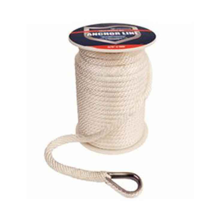 Attwood Solid Braid MFP 3/8"" X 100'