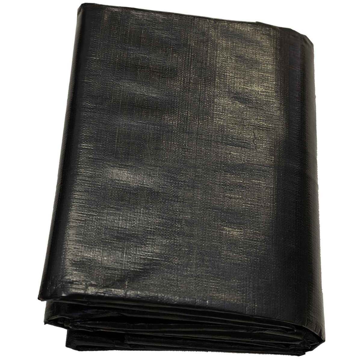 Kodiak Canvas 12ft x 12ft Ground Tarp - Black