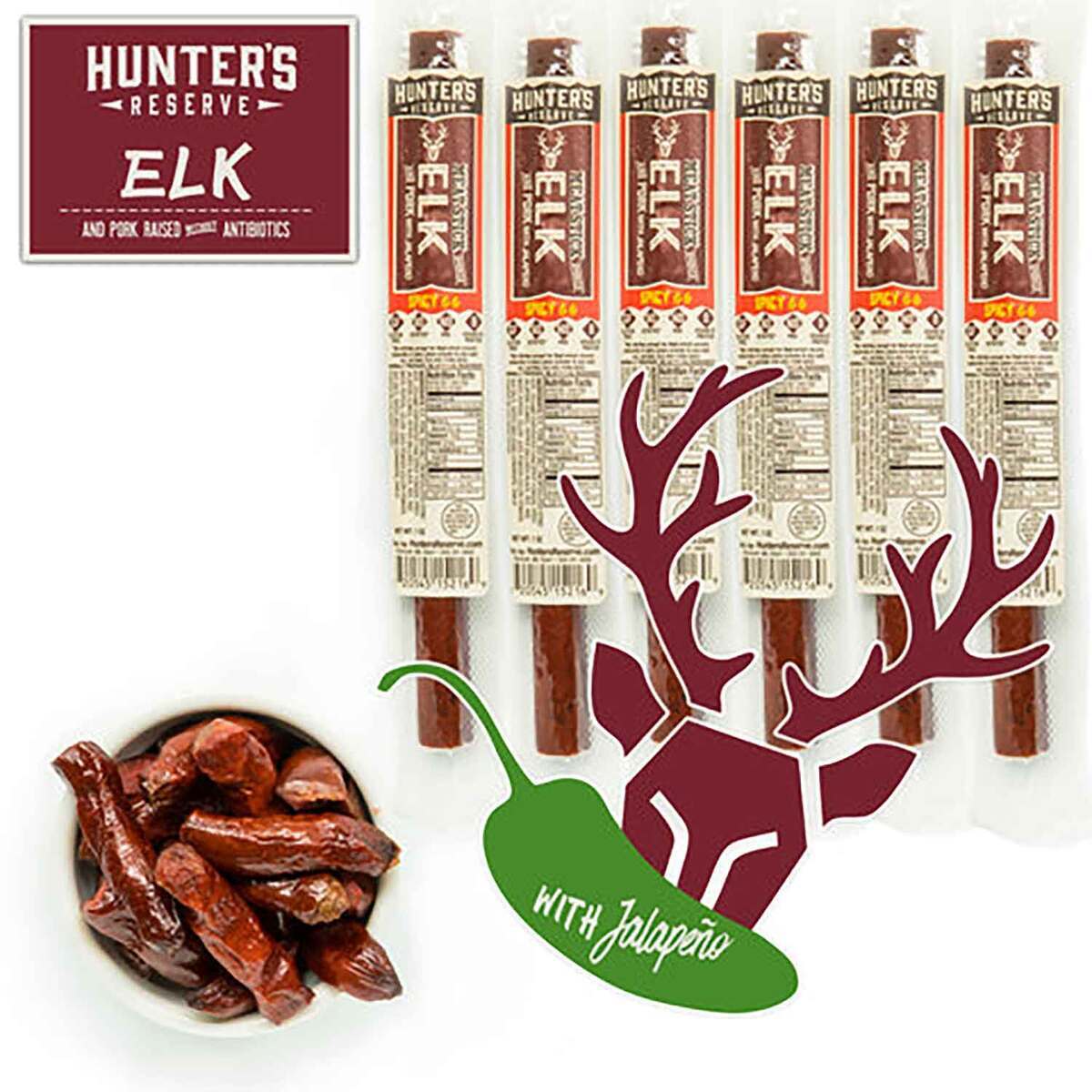 Hunter's Reserve Elk Jalapeño Trail Stick Meat Stick - 1oz