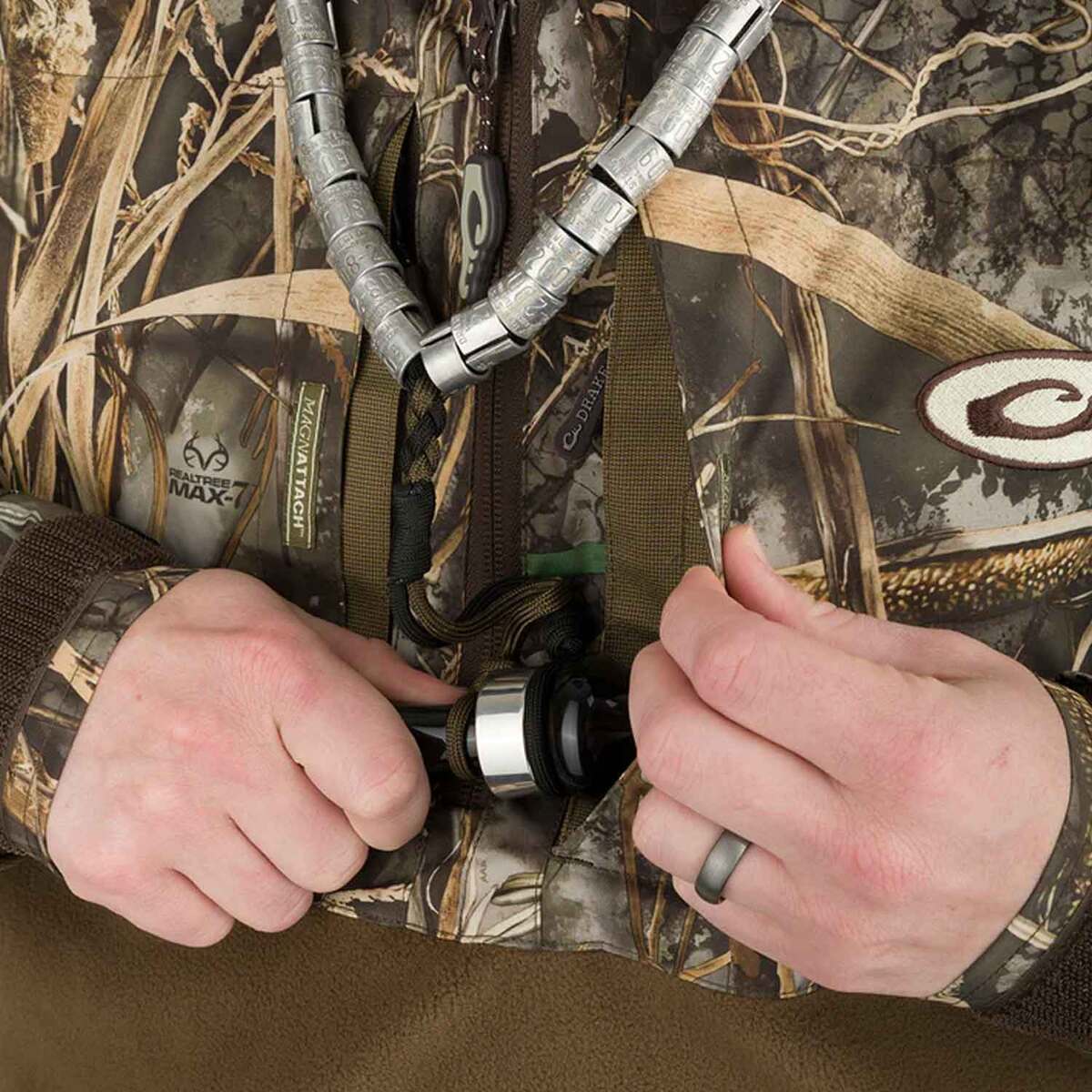 Drake Men's Mossy Oak Shadow Grass Habitat MST Guardian Eqwader Flex Fleece Hunting Jacket 4 Drake Men's Mossy Oak Shadow Grass Habitat MST Guardian Eqwader Flex Fleece Hunting Jacket