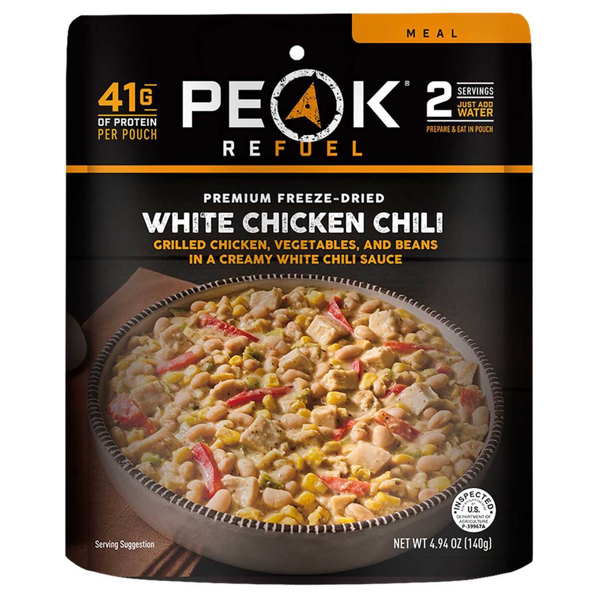 Peak Refuel White Chicken Chili - 2 Servings