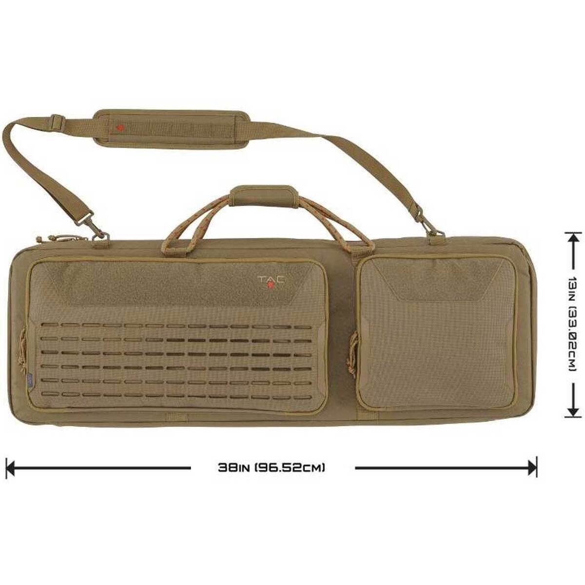 Allen Company Tac-Six 38in Squad Tactical Rifle Case - Coyote 8 Allen Company Tac-Six 38in Squad Tactical Rifle Case - Coyote