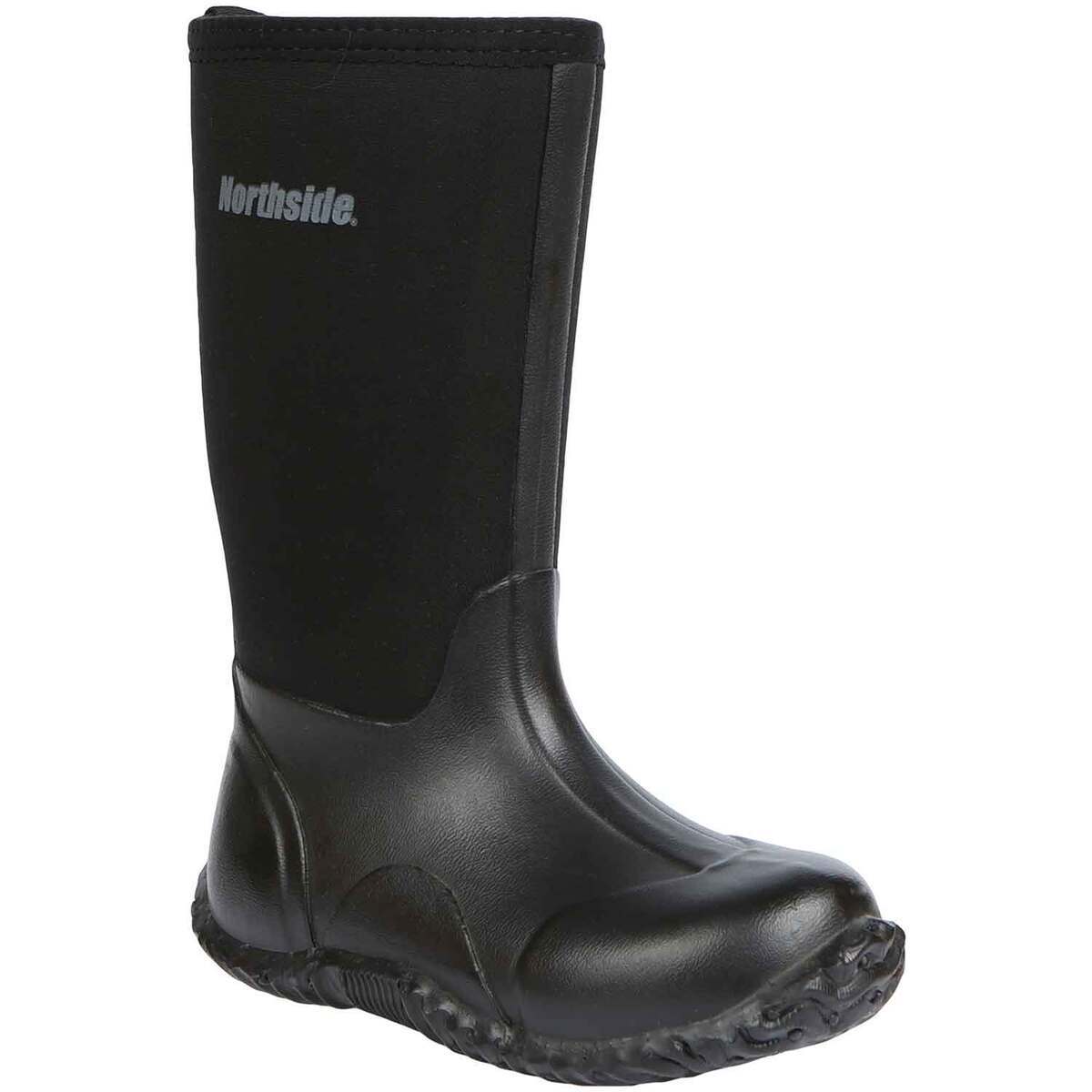 Northside Boys' Shoshone Falls Insulated Waterproof Rubber Boots