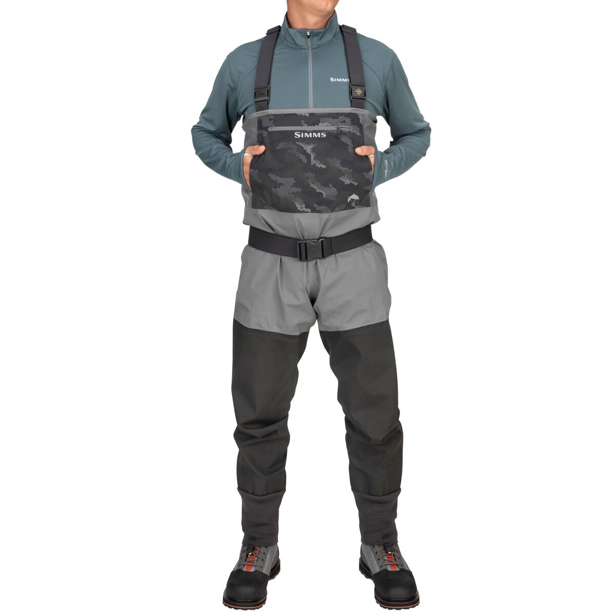 Simms Men's Guide Classic Stockingfoot Fishing Waders 5 Simms Men's Guide Classic Stockingfoot Fishing Waders
